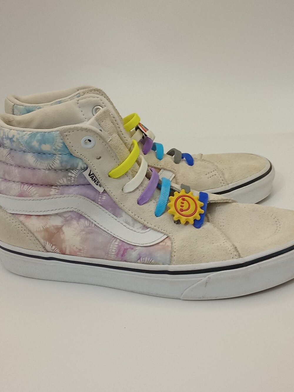 Vans WM Filmore Hi "Heart Tie Dye" High Top Sneakers Women's Size 7